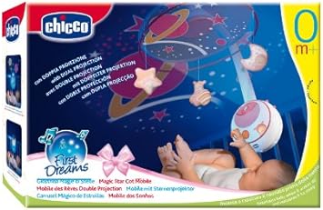 chicco cot mobile pink