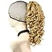 Spiral Curly Hair Piece Blonde mix Ponytail Irish Dance Extension