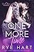 One More Time: A Second Chance Romance