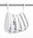 Whitmor WH-6954-1602 White Mesh Sneaker Wash Bag