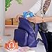 MyFriday Travel Collapsible Water Bottle 750ml/500ml Silicone Foldable Canteen with Leak Proof Valve, Medical Grade - 100% BPA Free