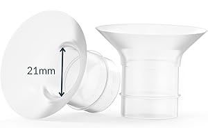 Ameda Breast Pump Flange Insert | 21mm Flange Insert | Ameda Pump Parts | Universal Flange Insert | Compatible with GLO, MYA 
