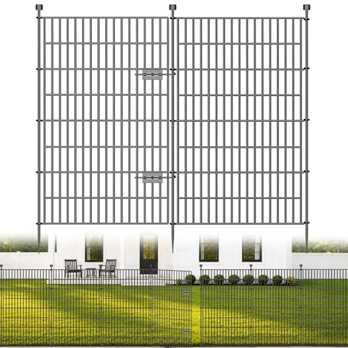 No Dig Garden Fence Outdoor