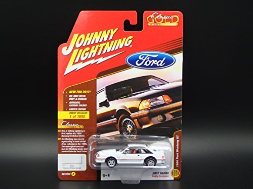 1990 FORD MUSTANG GT FOX BODY 2017 JOHNNY LIGHTNING CLASSIC GOLD HOBBY EXCLUSIVE VERSION A 1 OF 1800
