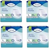 TENA Pants Super Large 12 Pants Pack of 4 Brand New Disposable Briefs