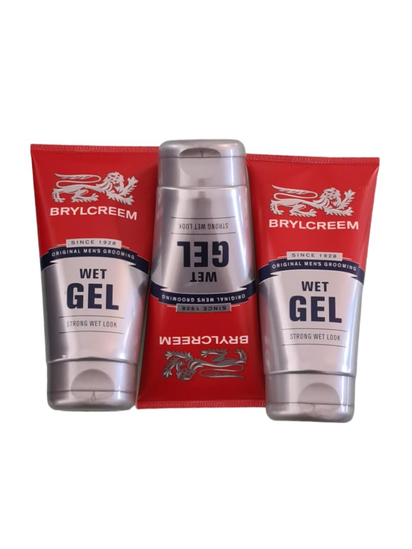 Wet Look Hair Gel 150ml x 3