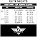 2022 Elite Sports Best Kids Boxing & Kickboxing Gloves for Boys and Girls, Training & Sparring Gloves for Kids. Youth Punching Gloves for Punching Bag, Kickboxing, Muay Thai, MMA (White, 6 Oz)