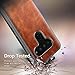 NageBee LG V50 ThinQ Case with Tempered Glass Screen Protector (Full Coverage), Premium [Cowhide Leather] Shockproof Dual Layer Hybrid Armor Rugged Durable Case for LG V50 ThinQ 5G (2019) -Brown
