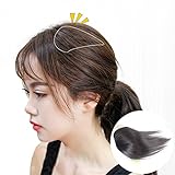 Susanki 2 Clips in Human Hair Top Crown Closure for Thinning Hair 10