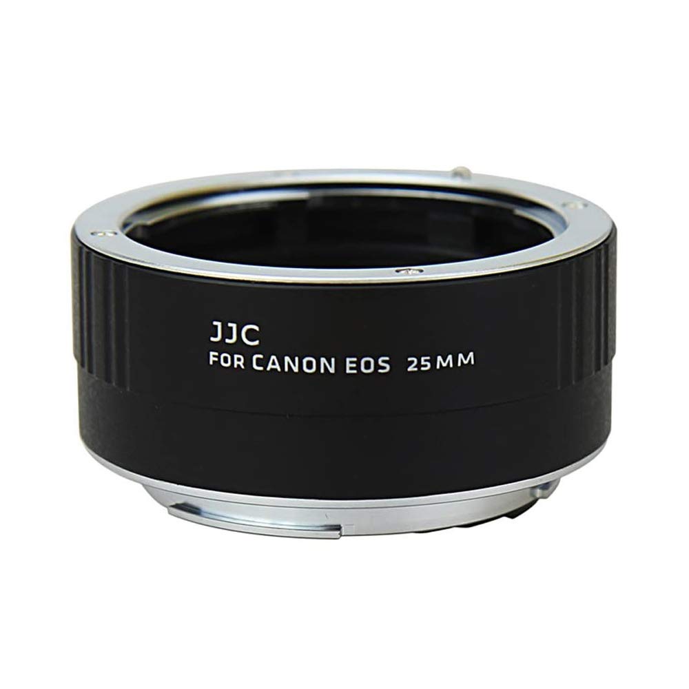 JJC 25mm Tube Auto Focus (AF) Extension Tube with TTL Exposure for Close-up Image Photography Canon EF/EF-S Mount DSLR & DLS Cameras