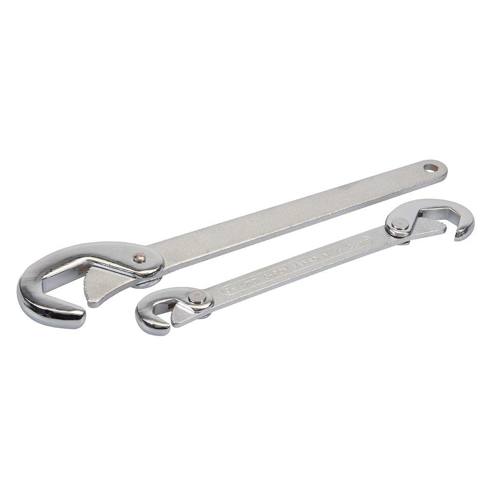 Silverline 868740 Multi Wrench 2-Piece Set, 3/8-inch-1-1/4-inch (9-32 mm)