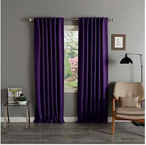 opacas de color morado con aislamiento