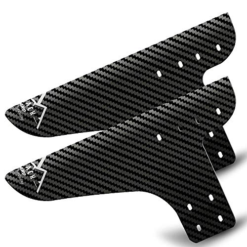 Bike Fender, Adjustable MTB Mud Guard, Front and Rear Compatible Mudguards, Easy to Install, Fits 26", 27.5", 29" Fat Tire Bikes and All Disc Brake Bicycles (NCIEDACK Logo Silver) - Thumbnail 6