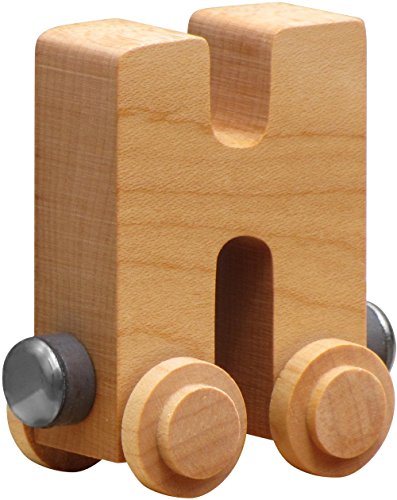 NameTrain Clear Finish Letter Car H - Made in USA