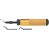 SHAVIV 90087 Classic Heavy Deburring Tool Kit E with Aluminum Handle A (4 Pieces)