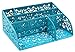 EasyPAG Office Desk Organizer 5 Compartment Storage Rack ,Dark Teal