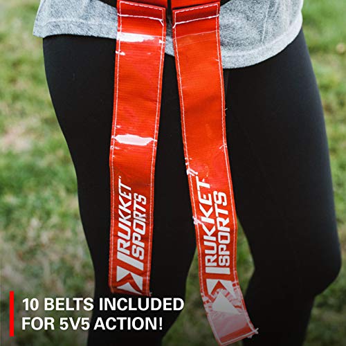 Rukket Flag Football Set, Glow In The Dark Capture The Flag Footballs