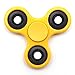 NEWBEA Hand Spinner Tri-Spinner Fidget Spinner Toy Stress Reducer - Perfect For ADD, ADHD, Anxiety, and Autism Adult Children (Three wings yellow)