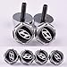 4 Pcs Separate Chrome LICENSE PLATE FRAME Bolt Screws For Hyundai (Type1)
