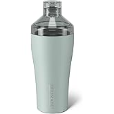 BrüMate Cocktail Shaker 22oz Insulated Stainless Steel Shaker - 100% Leakproof - No Condensation (Sage)
