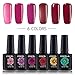 Coscelia 10 Pcs Soak Off Gel Nail Polish UV Led Nail Gel Set Nail Varnish Starter Kit