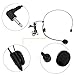 Andoer Uni-Directional Head-mounted Headworn Headset Microphone Mic Flexible Wired Boom for Voice Amplifier Amp Loudspeaker