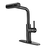 WEWE Waterfall Kitchen Faucet with Pull Down