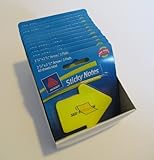 12 PACK - Avery Sticky Notes, See-Through, Large Arrow, 2.75 x 2.75 Inches, Yellow and Magenta, 60 Sheets (22590)
