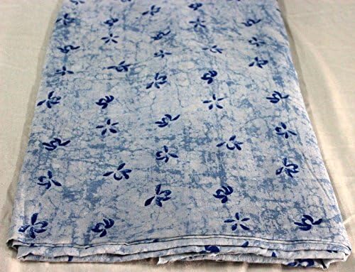 10Yard India Desert Fabric from Rajasthan Ajrakh Traditional Cotton Tribal Art