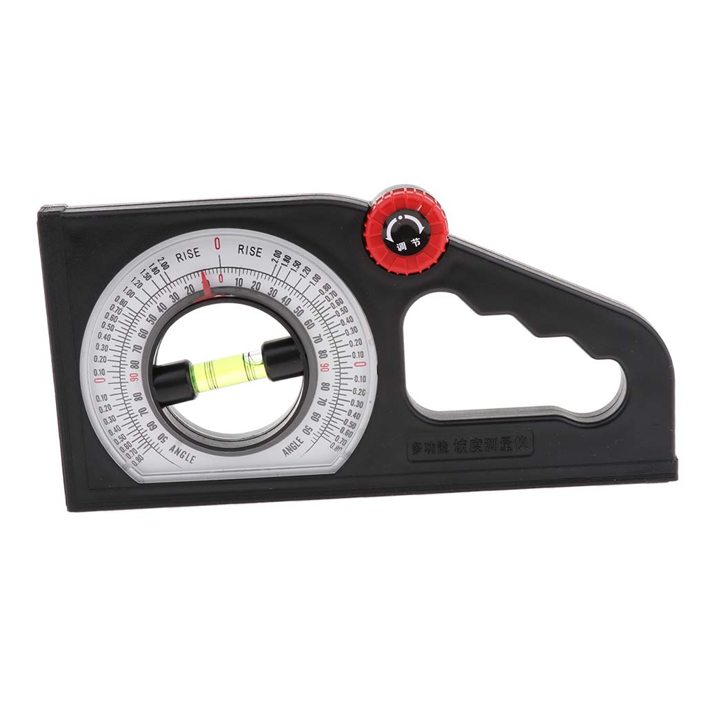 Slope Inclinometer Angle Finder Protractor Level Meter Clinometer Gauge