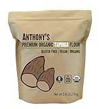 Anthony's Organic Tapioca Flour/Starch (5 lb) Gluten-Free & Non-GMO