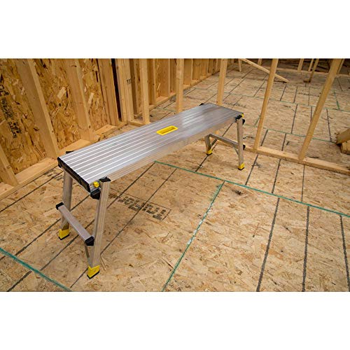 Gorilla Ladders 47.25 in. x 12 in. x 20 in. Aluminum SlimFold Work