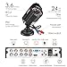 ZOSI 8CH 5MP Lite Security Camera System with AI Human/Vehicle Detection,8 Channel CCTV DVR and 8 x 1080p 1920TVL Weatherproof Surveillance Cameras Indoor Outdoor,Night Vision,Remote Access,No HDD