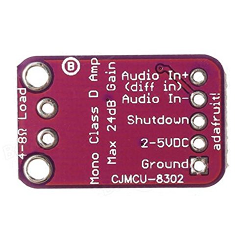 HiLetgo PAM8302 2.5W Class D Single Channel Solo Audio Amplifier Board Amp Module