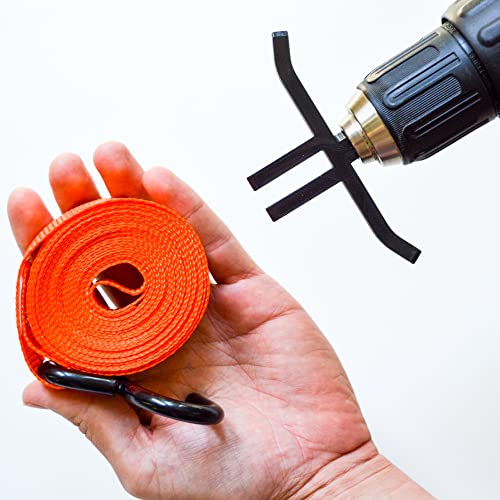Ratchet Strap Winder Drill Attachment Drill Accessory for Strap