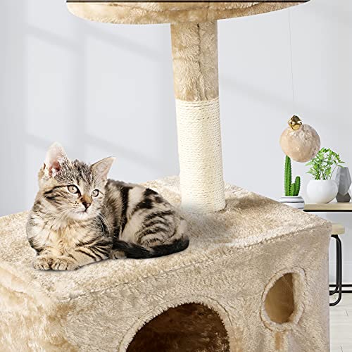 Large MultiStorey Cat Tree,50 inches, (Approximately 127 cm), Cat