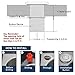 Garbage Disposal Air Switch Kit Dual Outlet Sink Top Waste Disposal Long Stainless Steel Brush Nickel On/Off Air Button Food and Waste Disposals Part by Etoolcity