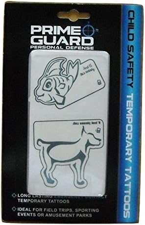 Child Safety Temporary Tattoos