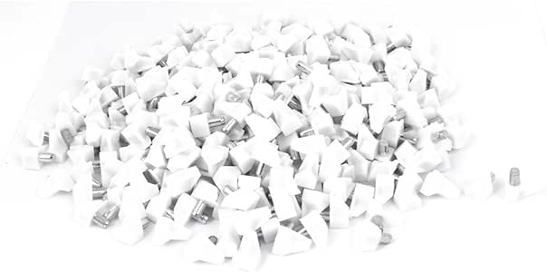 IIVVERR Kitchen Cabinet Metal Shelf Supports Pegs Studs Pin 16mm x 11mm