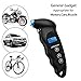 Tire Pressure Gauge Set [2018 Upgraded Version] Kit Digital Automotive with Sensor Monitor Valve Cap 3 Colors for Auto Motorbike Bike AUTMOR