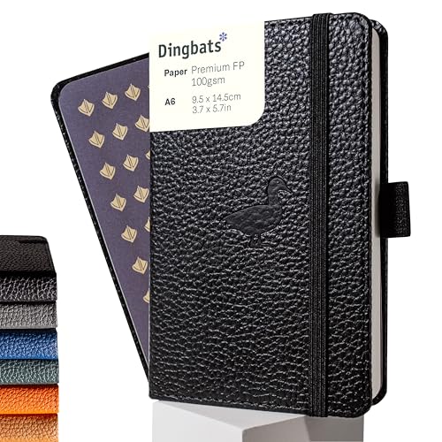 Dingbats - Wildlife Plain Pocket Notebook, Orange