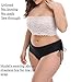 CENG MAU Women's Plus Size Floral Lace Unlined Stretchy Strapless Bandeau Tube Tops See Through Bras(Be,2XL)