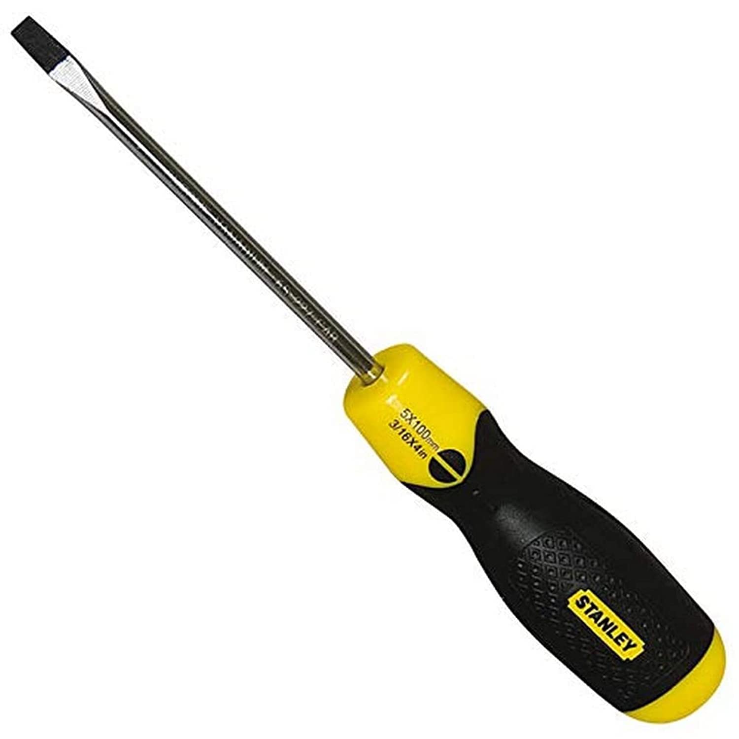 STANLEY Cushion Grip Screw Driver FLD 8MM X 150MM