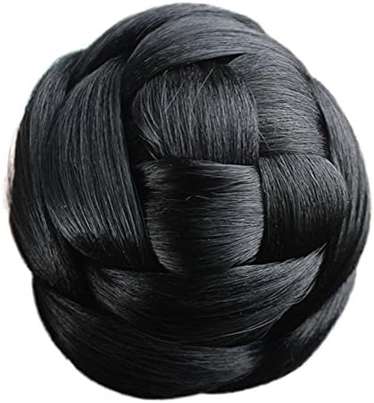 DENIYA Braided Bun Hair Extensions Costume Hairpiece for Women Wedding