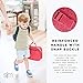 Simple Modern Kids Lunch Bag - Insulated Reusable Meal Container Box for Girls, Boys, Women, Men - Small Hadley, Shark Bite