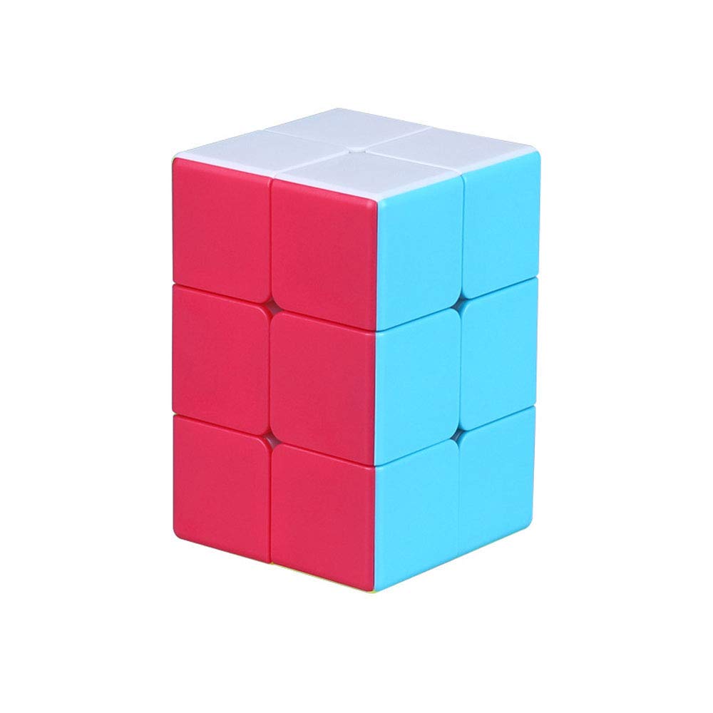 Oostifun MO FANG GE 2x2x3 Cube Puzzle 2 Layers 2x2x3 Puzzle Multicolor Smooth Turning Cube Toy for beginner