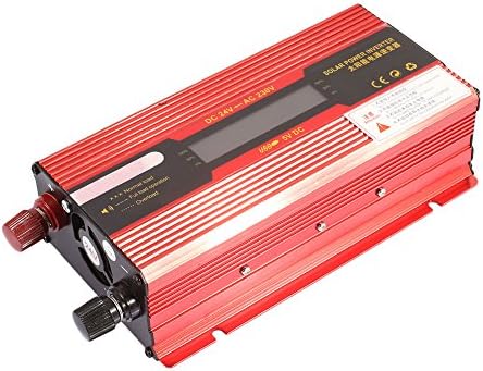 zgtuo Power Inverter Converter Aluminium Alloy Adapter Solar Truck