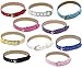 PEPPERLONELY Brand 20PC Mixed Faux Leather Slider Charms Watch Band Bracelet