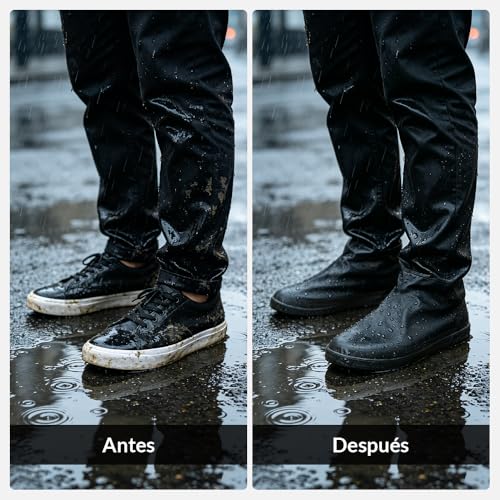 ZGMSDSCZ Traje Impermeable para Lluvia Motociclista, Alta Calidad Chubasquero Seguridad Reflectante con Capucha & Cubrezapatos, Traje de Lluvia para Motocicleta para Mujer y Hombre en Motocicleta