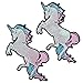 2 Pack Unicorn Sequin Embroidered Patches, Unicorn Iron on Large Patches DIY Applique for Jackets, Shirts, Bags, Backpacks